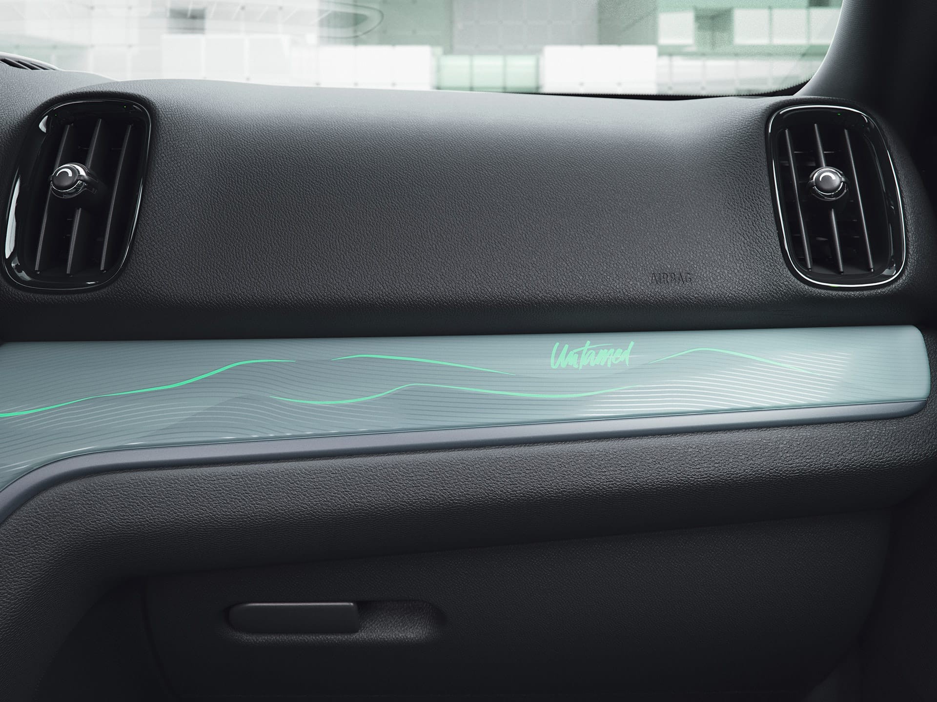 MINI Countryman Untamed Edition – interiér – kokpit